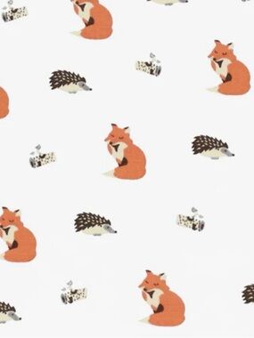 Kyte BABY Orange Fox & Brown Hedgehog Print Sleep Sack